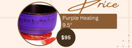 Purple Healing 9.5”