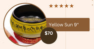 Yellow Sun 9”